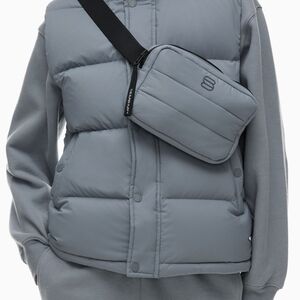 Aritzia The Super Puff Bag - cliMATTE in Light Blue